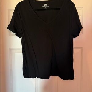 GAP Women's Classic Black Short Sleeve Tee